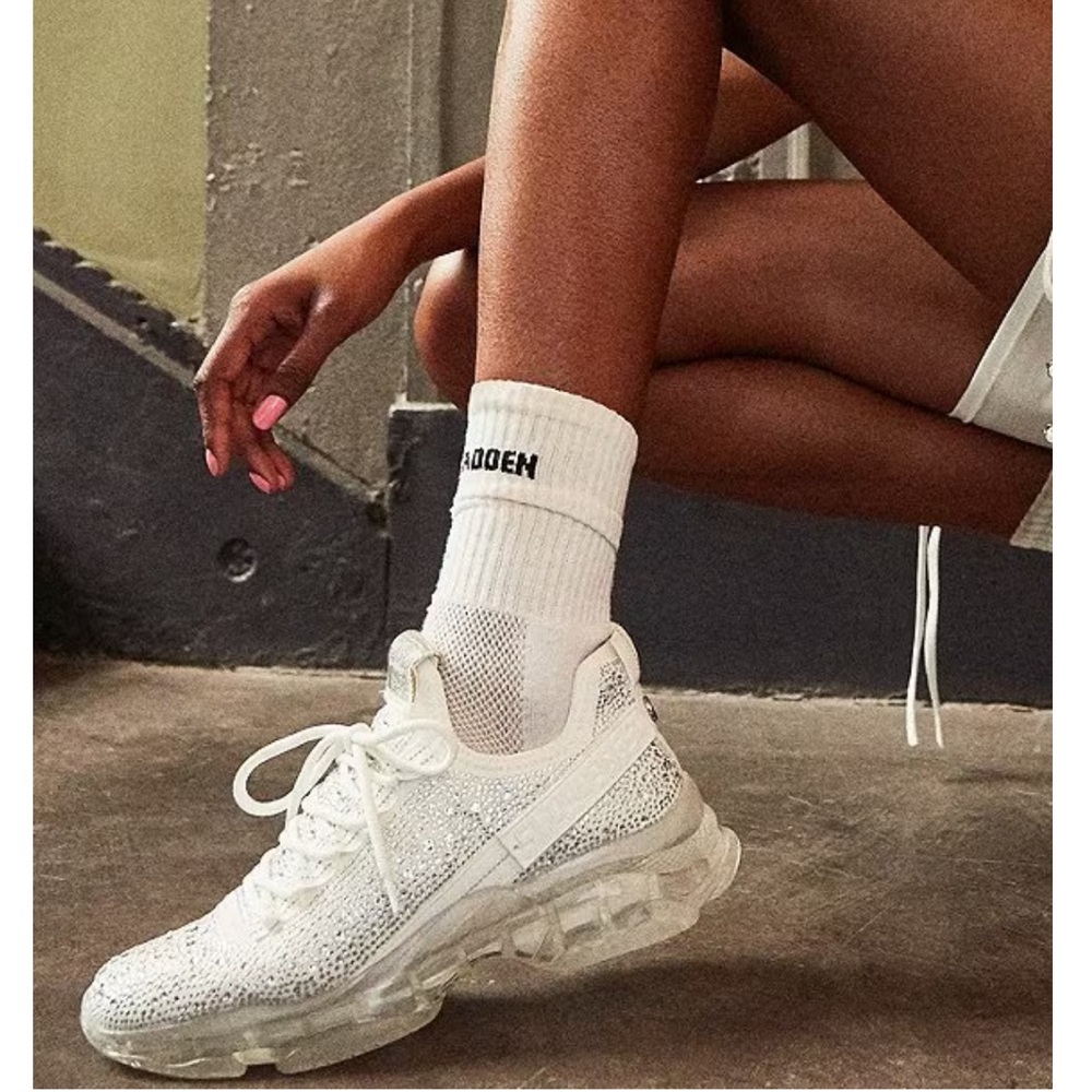 Steve Madden Maxima Rhinestone Embellished Chunky Sneakers